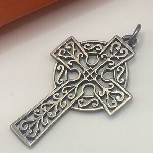 ⭐️JAMES AVERY⭐️ Sterling Silver Celtic Cross Pendant